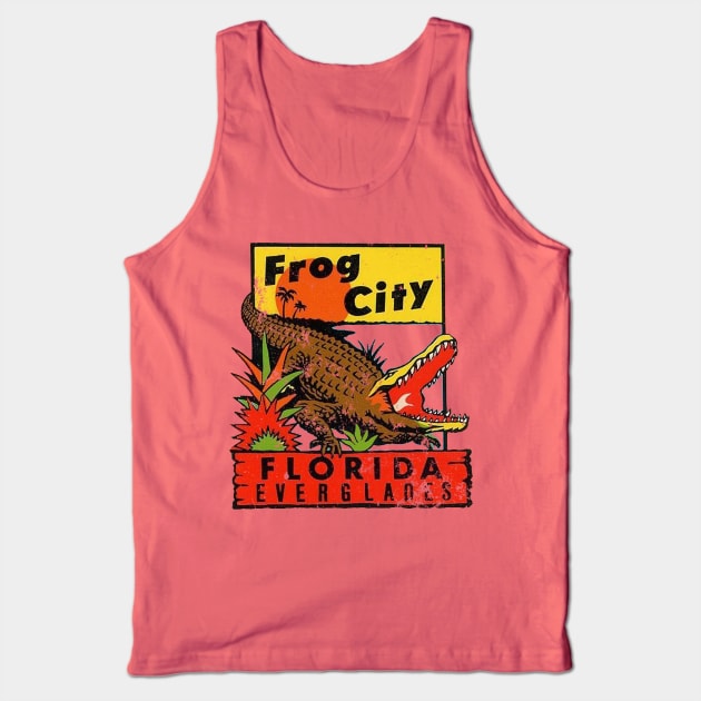 Florida Everglades Tank Top by retrorockit